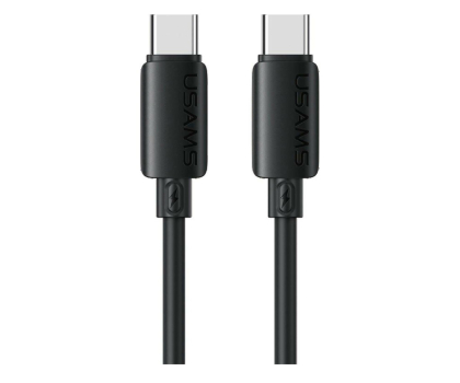 Kabel USAMS Kabel 30W 3A Silicone Fast Charging USB-C/Lightning czarny